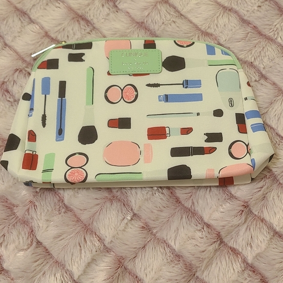 Clinique Kate Spade New York Makeup Bag - Picture 1 of 3